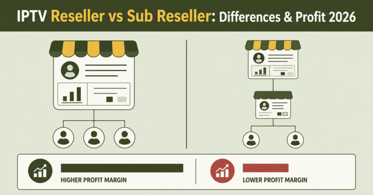 IPTV Reseller vs Sub Reseller