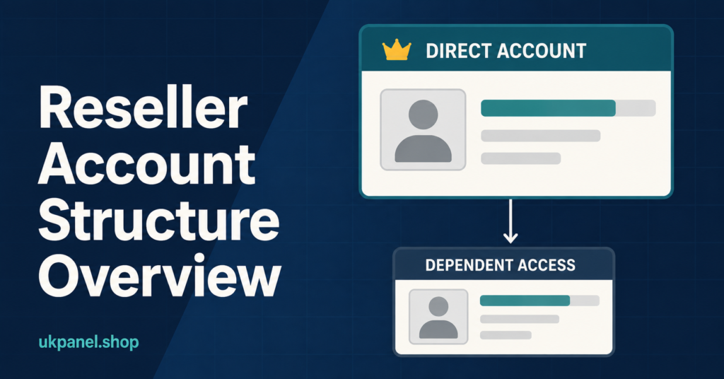 Reseller Account Structure Overview