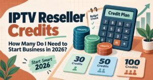 IPTV Reseller Credits Do I Need