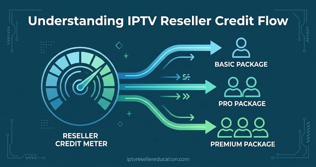 Understanding IPTV Reseller Credit Flow