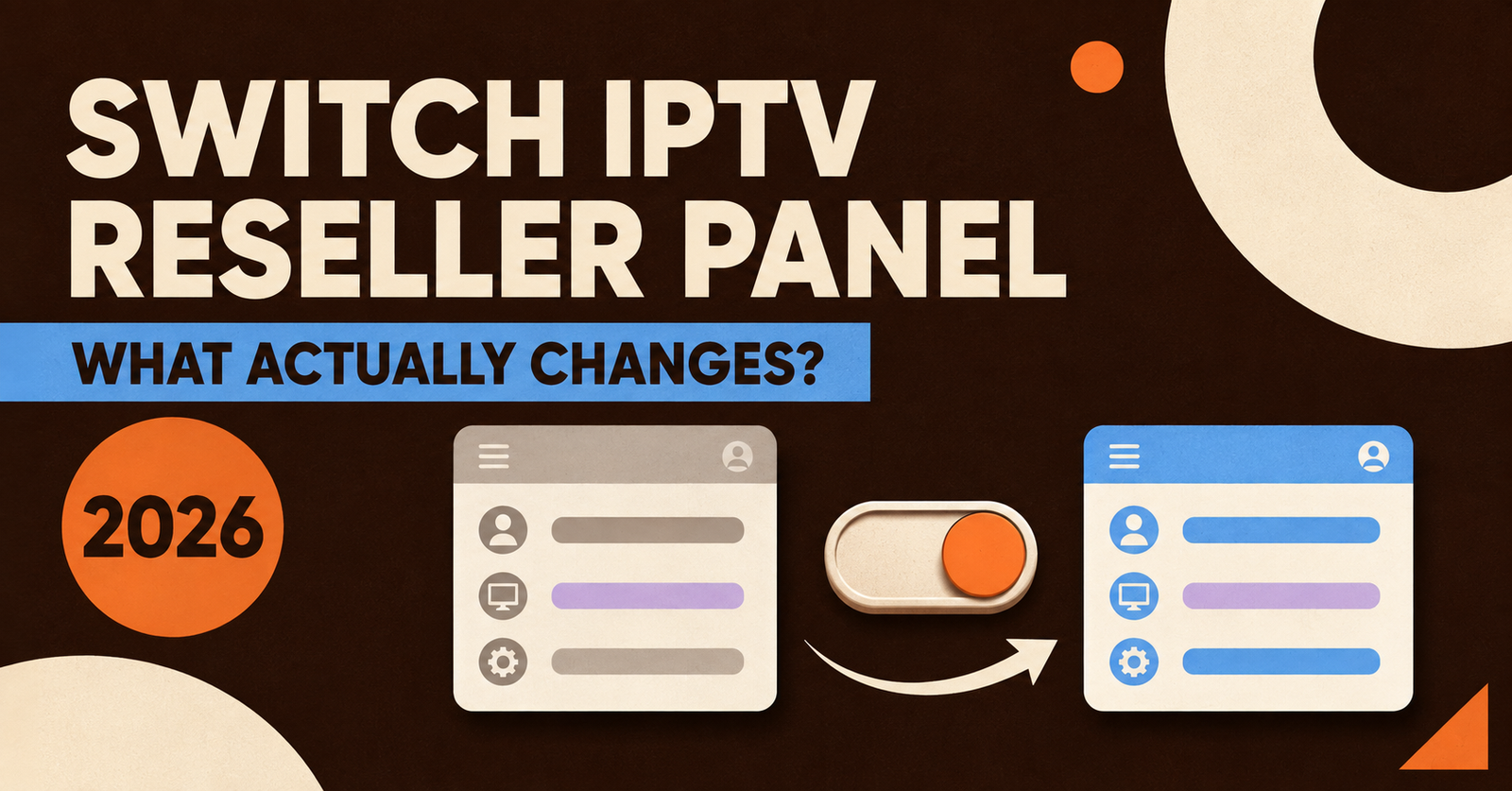 Switch IPTV Reseller Panel