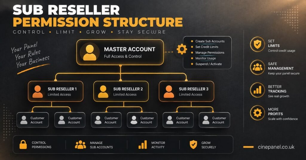 Sub Reseller Permission Structure