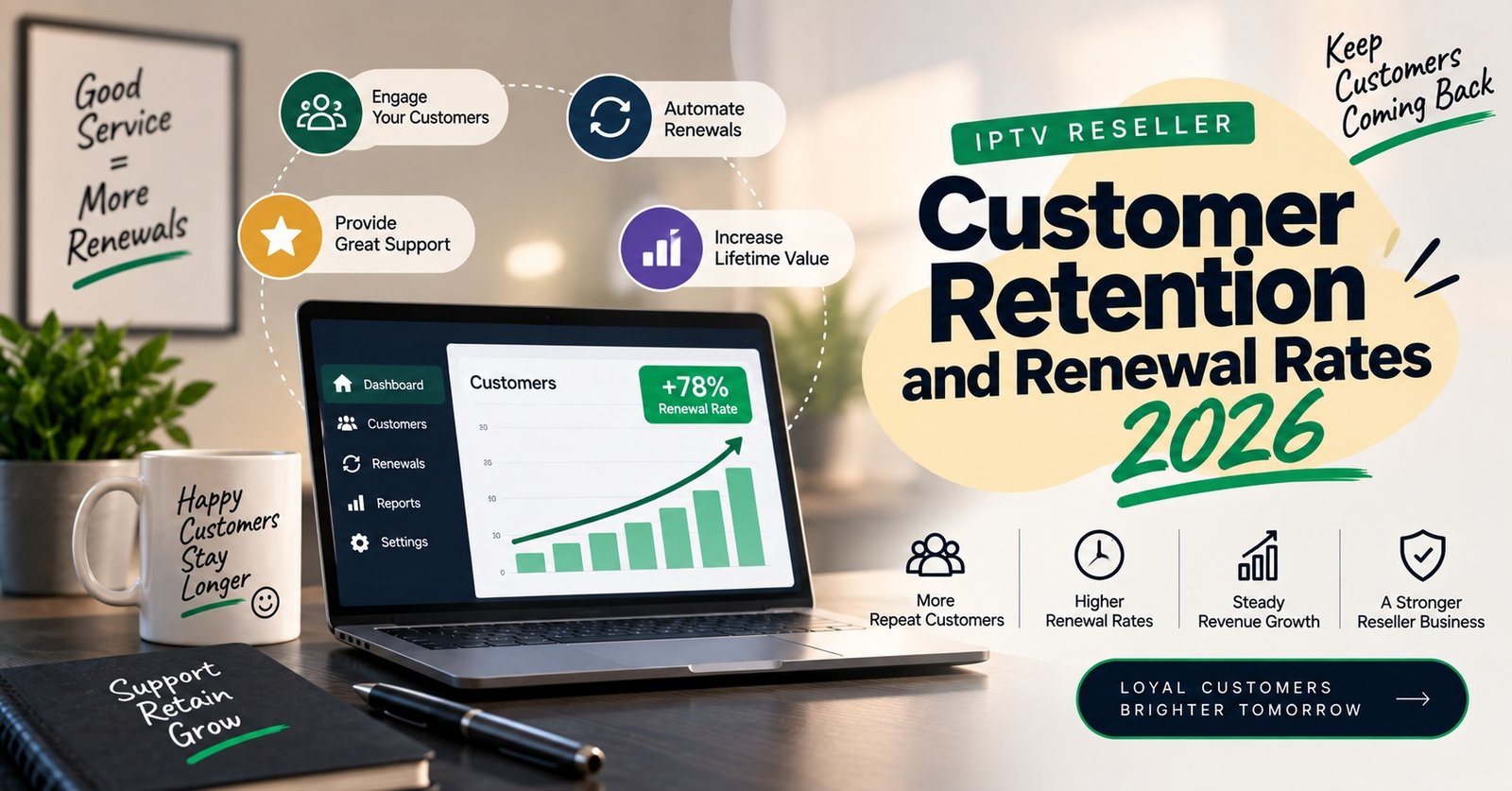 IPTV Reseller Customer Retention