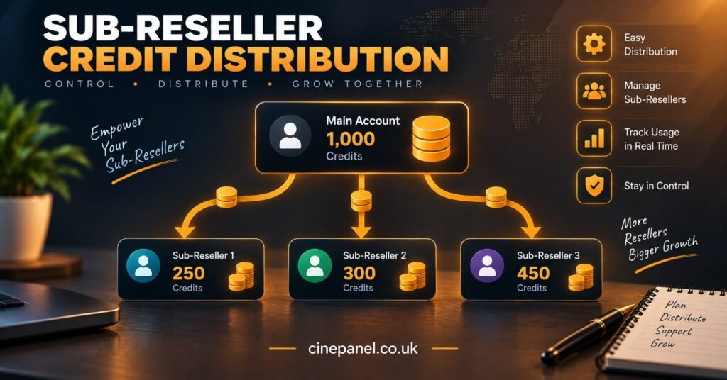 Sub-Reseller Credit Distribution