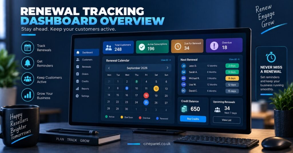 Renewal Tracking Dashboard Overview