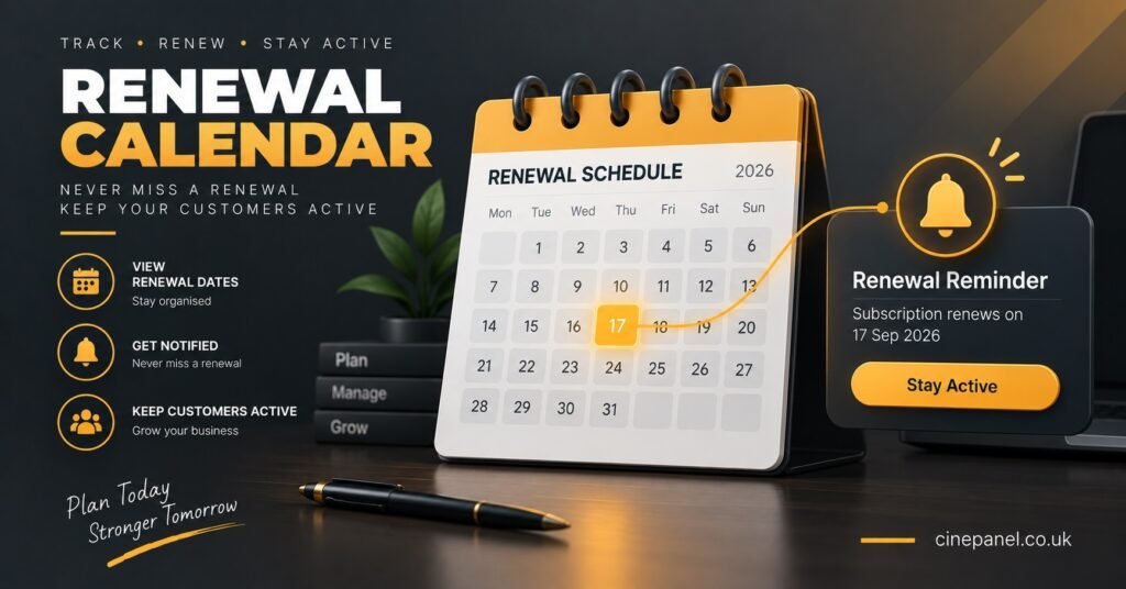 Renewal Calendar Flow